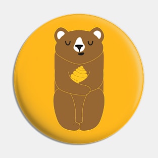 The Honey Bear Pin