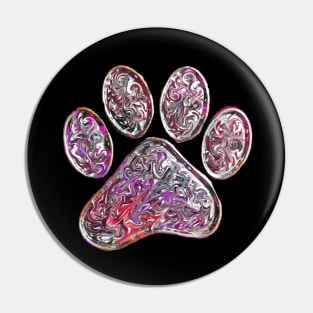 Paw Print Pin