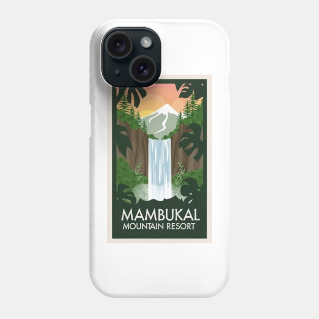 MAMBUKAL MOUNTAIN RESORT Phone Case by likbatonboot