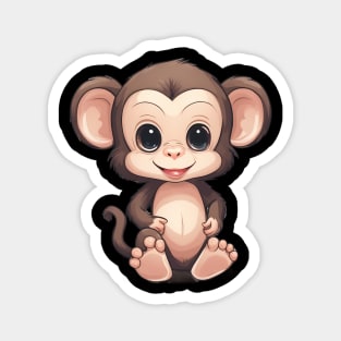 Baby Monkey Magnet