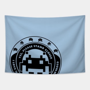 Personal Space Invader Tapestry