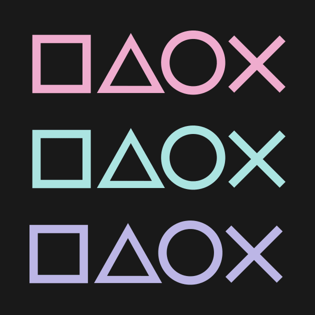 Pastel Playstation by XOOXOO