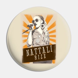 Vintage Aesthetic Nattali Rize Reggae Pin