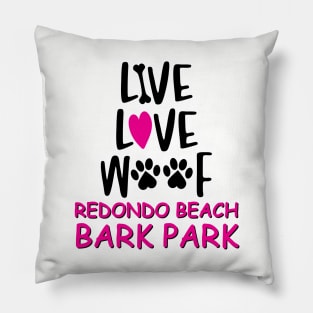 Live, Love, Woof Pillow