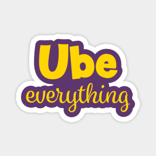 Ube Everything - Yellow Magnet