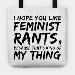 Jess Day Feminist Rants Tote