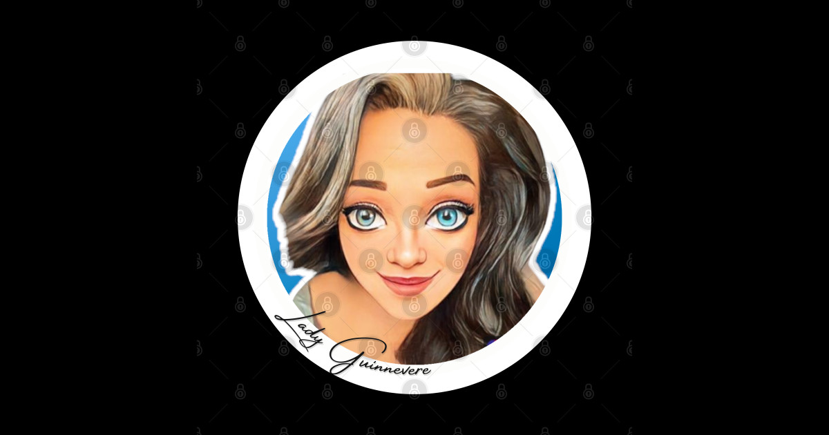 Lady Guinnevere - Animated! - Animated Cartoon - Sticker | TeePublic