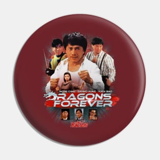 Jackie Chan: DRAGONS FOREVER (Angry Chan) Pin