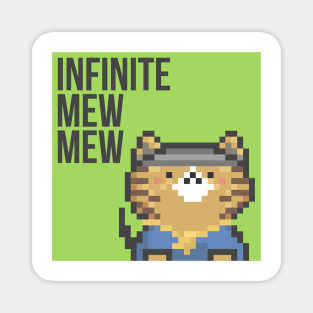 Pixel Cat 007 Magnet