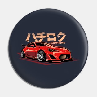 Hachiroku JDM Pin