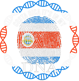 Costa Rica Its In My DNA - Gift for Costa Rican From Costa Rica Magnet