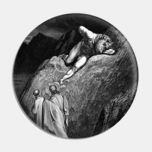 High Resolution Gustave Doré Illustration The Minotaur Pin