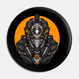 Zodiac scorpio mecha head Pin