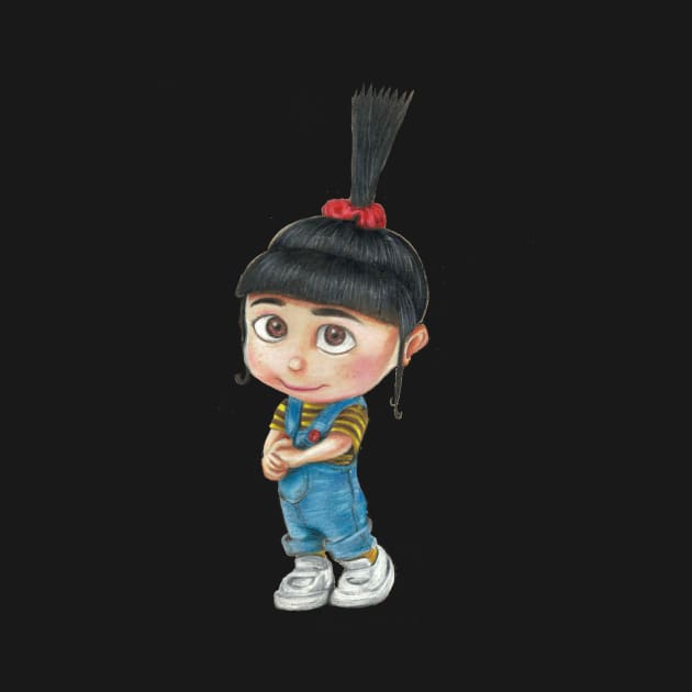 Agnes from Despicable Me by Art_incolours