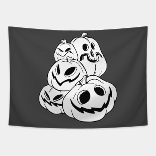 Halloween Pumpkins Tapestry