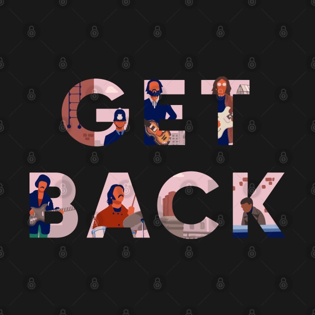 Get back illustrated by chillstudio