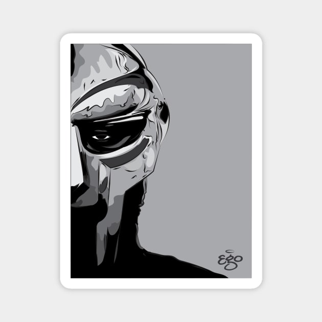 MF DOOM Magnet by thirdeyeego47