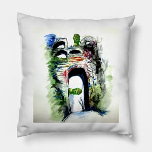 Arco Felice With Dragons Pillow