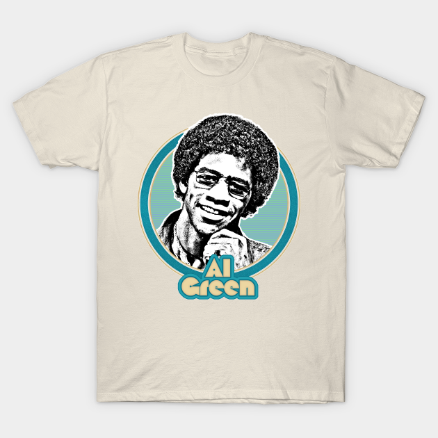 Discover Al Green / Retro Aesthetic 70s Style Fan Design - Al Green - T-Shirt