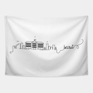 Beirut City Signature Tapestry