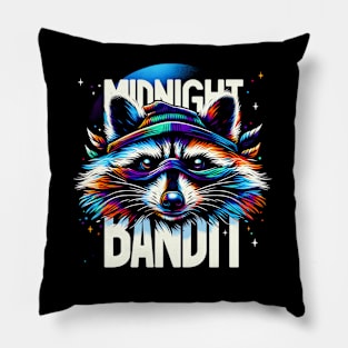 Raccoon Nightwatch Pillow