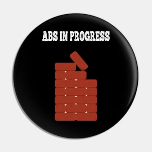 Abs in progress Pin