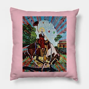 Rodeo Clown Pillow