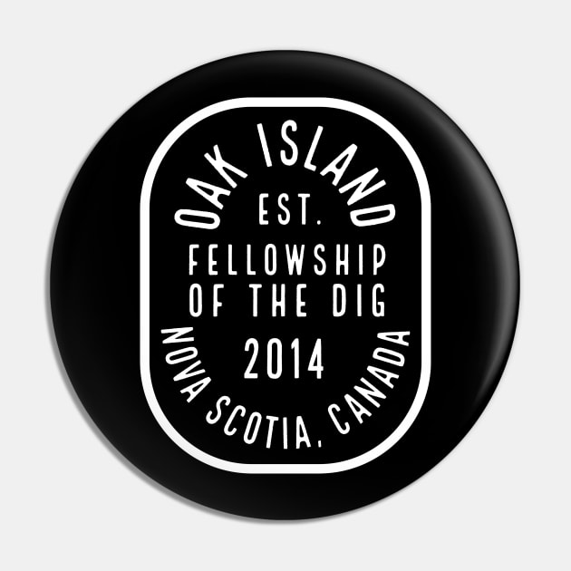 Oak Island Treasure Hunters Pin by OakIslandMystery