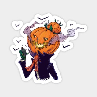 The Pumpkin Bun Magnet