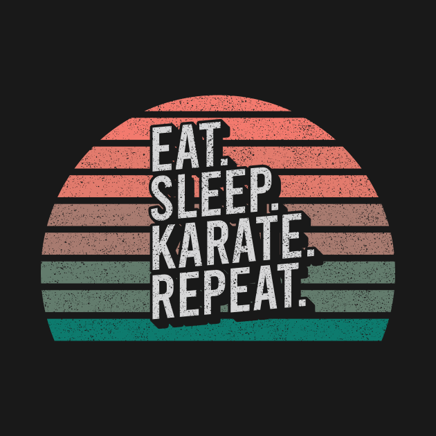 Vintage Retro Quote Eat Sleep Repaet Inspiration by chacuy