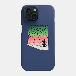 Rainbow Trout Fly Fish Arizona Fly Fishing Fisherman Gifts Phone Case