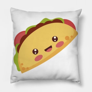 Cute Kawaii Tacos Pillow