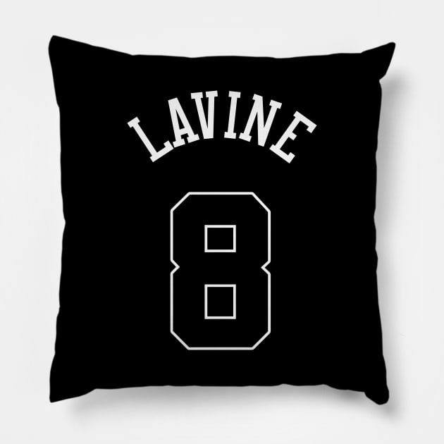 Zach Lavine Pillow by telutiga