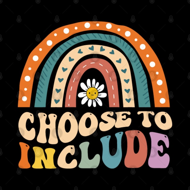 Choose To Include For Autism Teacher Special Education by kiwodesign