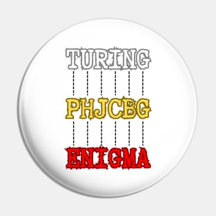 Turing and Enigma Pin