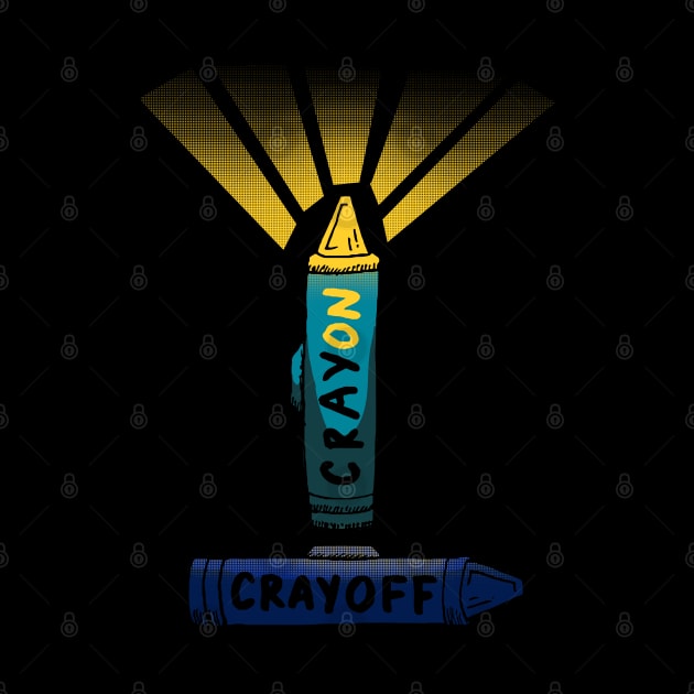 CrayON CrayOFF. by hybridgothica