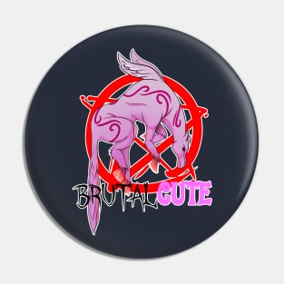 Brutalcute Pin