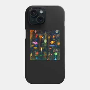 Paul klee fish art Phone Case