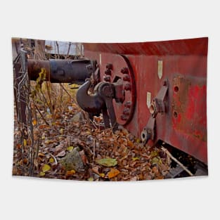 Disused loco, Romania Tapestry