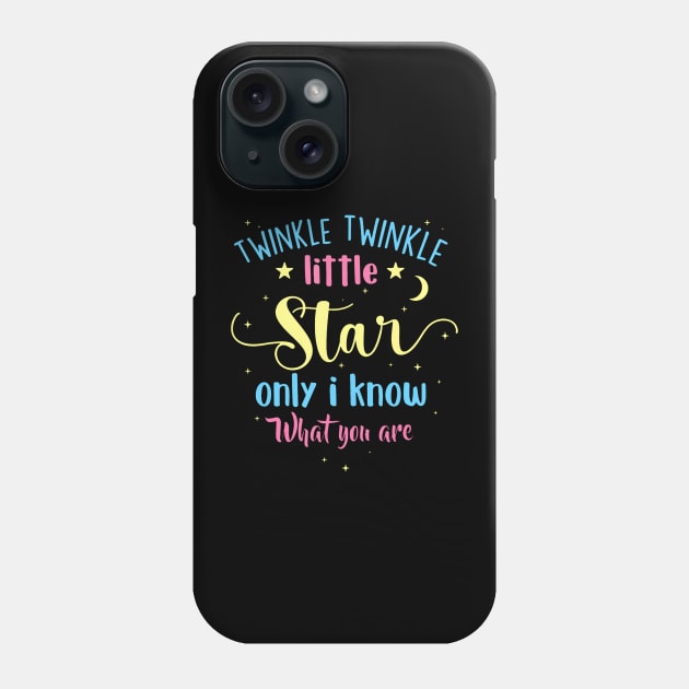 Twinkle Twinkle Little Star Gender Reveal Party Baby Shower Phone Case by Saboia Alves