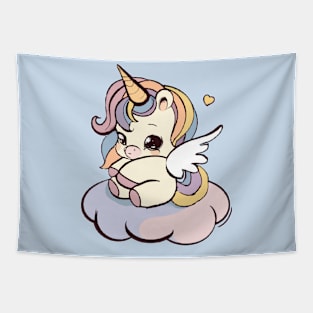 Unicorn on a cloud Tapestry