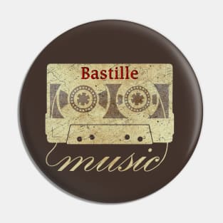 cassettetape vintage Bastille Pin