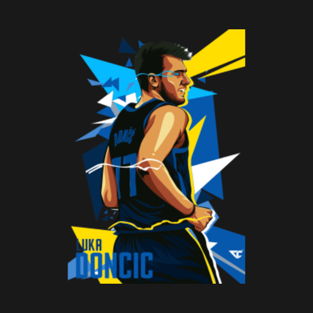 luka doncic art design - Luka Doncic - Crewneck Sweatshirt | TeePublic