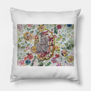 Sappho framed Pillow