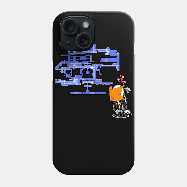 Where do I Go Now? Phone Case by ZandryX