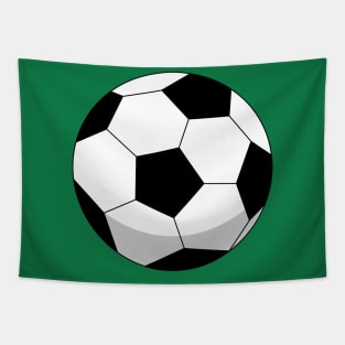 Cartoon Soccer Ball Tapestry