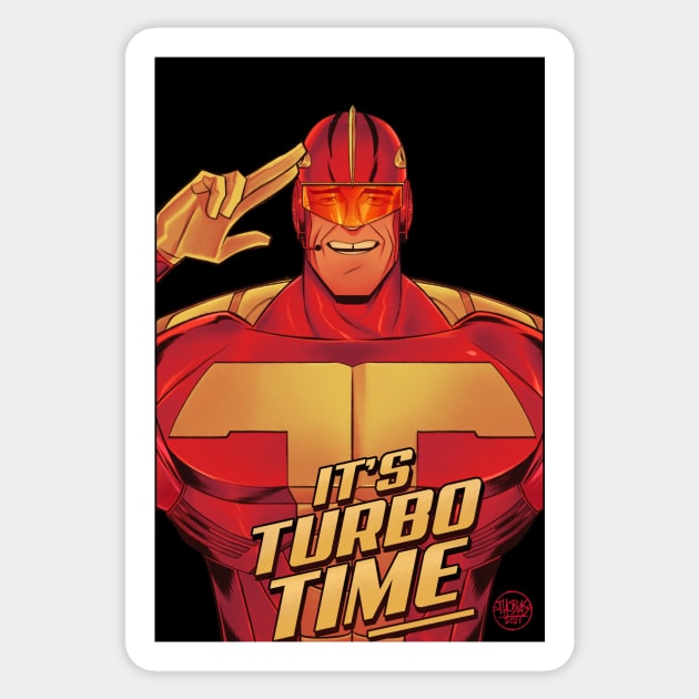 Turbo Man - Turbo Man - Sticker