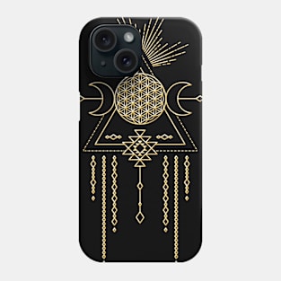 Tribal Flower Of Life Phone Case