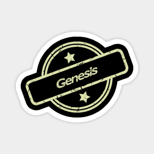 vintage genesis band Magnet