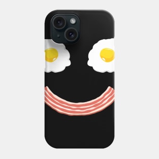 Eggs and Bacon Face Phone Case